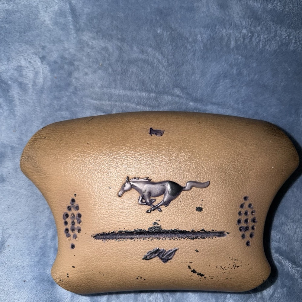 1994-1999 FORD MUSTANG DRIVER Horn Cover Tan